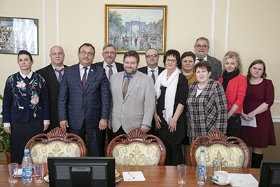 VISIT OF THE DELEGATION FROM GERMANY TO KSMU