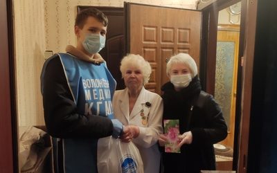 KSMU STUDENTS-PARTICIPANTS OF THE ALL-RUSSIAN CAMPAIGN «BLOCKADE BREAD»