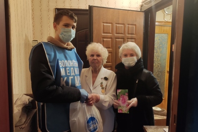 KSMU STUDENTS-PARTICIPANTS OF THE ALL-RUSSIAN CAMPAIGN «BLOCKADE BREAD»