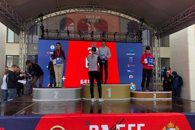 KSMU STUDENT WON THE HALF-MARATHON «ZABEG.RF» 2021