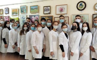 ON THE 5TH OF OCTOBER, THE OPENING OF THE EXHIBITION «BOUQUET FOR THE TEACHER» TOOK PLACE AT THE UNIVERSITY