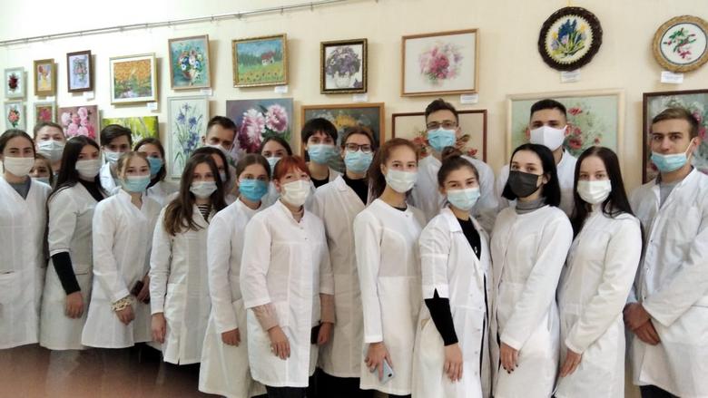 ON THE 5TH OF OCTOBER, THE OPENING OF THE EXHIBITION «BOUQUET FOR THE TEACHER» TOOK PLACE AT THE UNIVERSITY