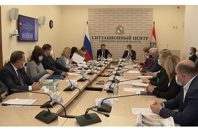 RECTOR OF KSMU VIKTOR LAZARENKO TOOK PART IN THE EVENTS OF MIKHAIL MURASHKO’S VISIT TO MEDICAL INSTITUTIONS IN KURSK AS PART OF MIKHAIL MISHUSTIN’S WORKING TRIP TO THE REGION