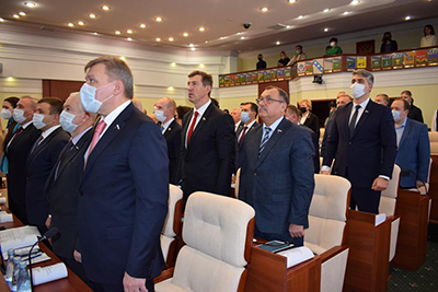 V.A. LAZARENKO TOOK PART IN THE REGULAR MEETING OF THE KURSK REGIONAL DUMA OF THE VII CONVOCATION