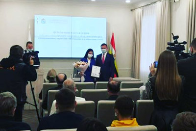 CONGRATULATIONS TO THE WINNER OF THE «INNOVATION AND INVENTION OF THE YEAR 2021» COMPETITION