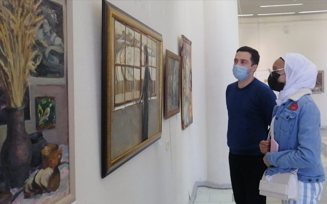 BEAUTY HAS NO BOUNDARIES. IMI STUDENTS’ VISIT OF THE EXHIBITION HALL  «STAR»