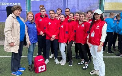 STUDENTS OF KSMU IN THE CITY ACTION «TERRITORY OF HEALTH»