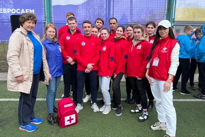 STUDENTS OF KSMU IN THE CITY ACTION «TERRITORY OF HEALTH»