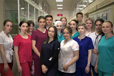 THE REGULAR MYASNIKOVSKAYA OLYMPIAD IN SURGERY TOOK PLACE IN KSMU