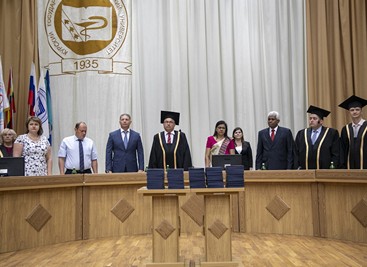 47 TH GRADUATION OF FOREIGN STUDENTS OF THE SPECIALTY «GENERAL MEDICINE»