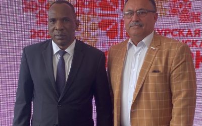 The meeting of the Rector of KSMU with the Ambassador of Tanzania