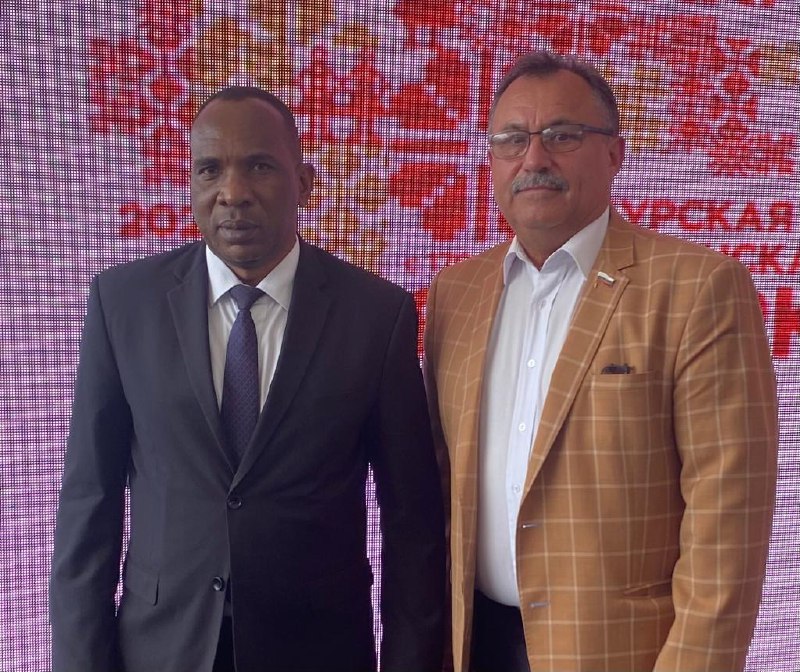 The meeting of the Rector of KSMU with the Ambassador of Tanzania