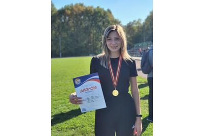 STUDENT OF KSMU — CHAMPION OF THE KURSK REGION IN ROAD RUNNING