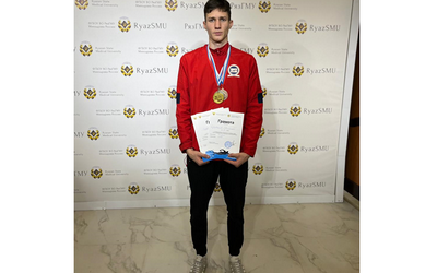 KSMU STUDENT — GOLD, SILVER AND BRONZE MEDALIST OF SWIMMING CHAMPIONSHIP IN RYAZAN