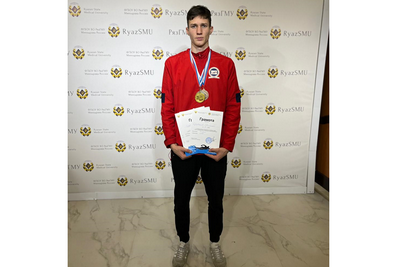 KSMU STUDENT — GOLD, SILVER AND BRONZE MEDALIST OF SWIMMING CHAMPIONSHIP IN RYAZAN
