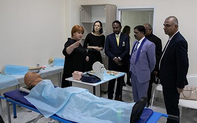 THE VISIT OF THE INDIAN DELEGATION TO KSMU