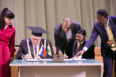 A NEW COOPERATION VECTOR BETWEEN KSMU AND INDIA