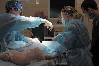 WORK IN THE FRAMEWORK OF THE PROJECT «SCHOOL OF SURGERY: FROM MENTOR TO SUCCESSOR» CONTINUES