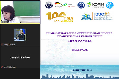 KSMU STUDENTS SUCCESSFULLY DELIVERED REPORTS IN TASHKENT MEDICAL ACADEMY