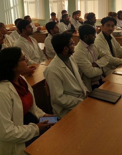 FIRST-YEAR STUDENTS GET ACQUAINTED WITH RUSSIAN HISTORY