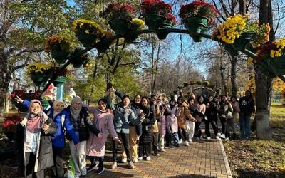 «AUTUMN TIME — CHARM FOR THE EYES» — WALK OF IMI KSMU STUDENTS AROUND THE FALL CITY OF KURSK