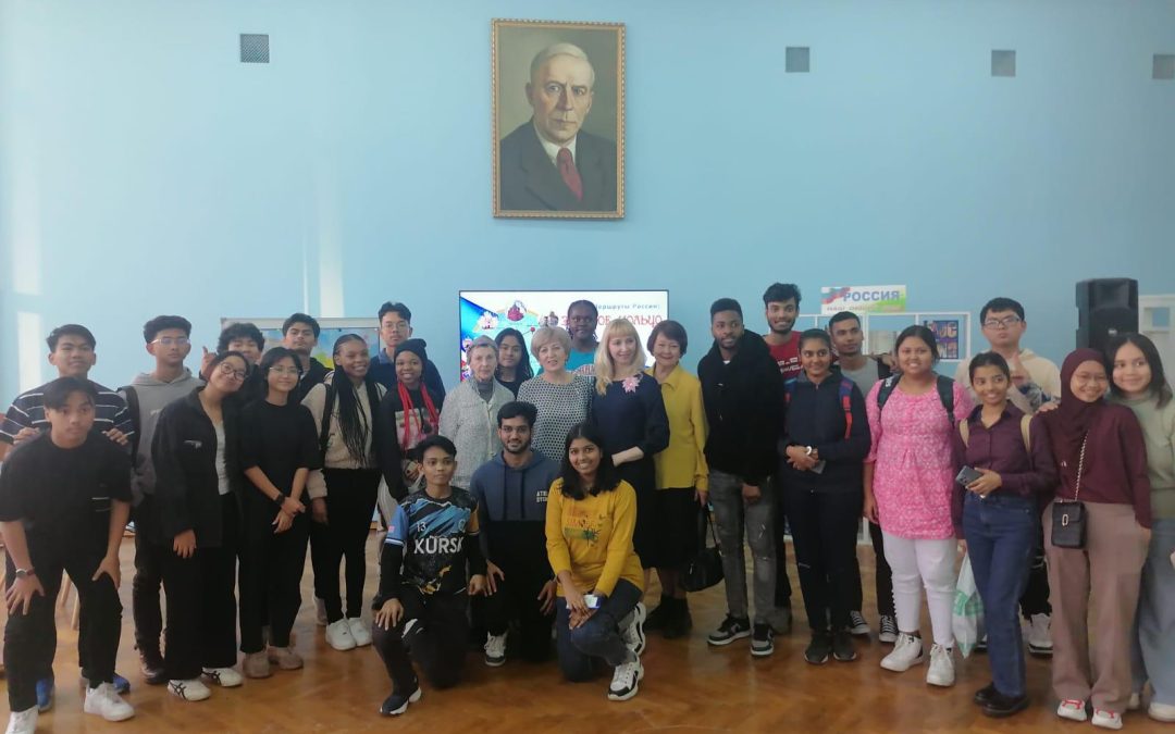INTERNATIONAL STUDENTS VISITED THE VIRTUAL EXCURSION ON THE «GOLDEN RING»
