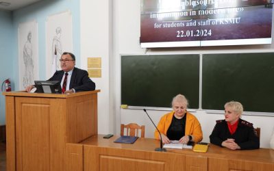 KSMU STUDENTS WERE TOLD ABOUT MEASURES TO PREVENT EXTREMISM AND RULES OF SAFETY ON THE INTERNET