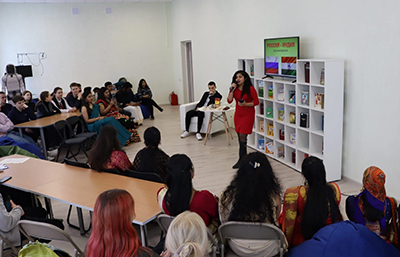 STUDENTS OF IMI KSMU AT THE RUSSIA-INDIA DIALOG PLATFORM