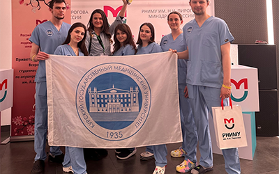 KSMU STUDENTS — SILVER MEDALISTS OF THE OLYMPIAD IN OBSTETRICS AND GYNECOLOGY