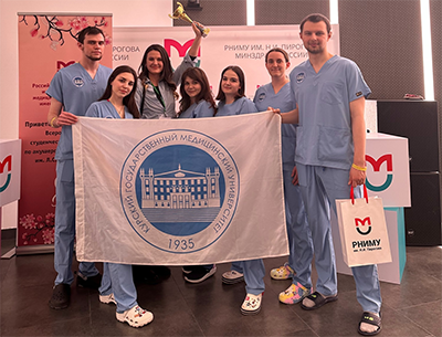 KSMU STUDENTS — SILVER MEDALISTS OF THE OLYMPIAD IN OBSTETRICS AND GYNECOLOGY