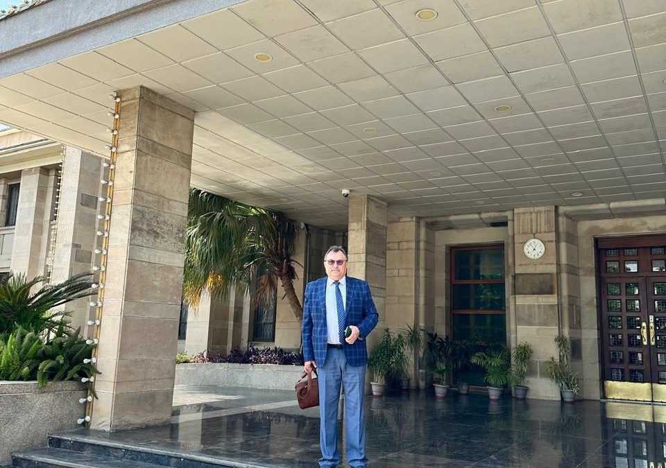 MEETING WITH THE AMBASSADOR OF THE RUSSIAN FEDERATION IN INDIA
