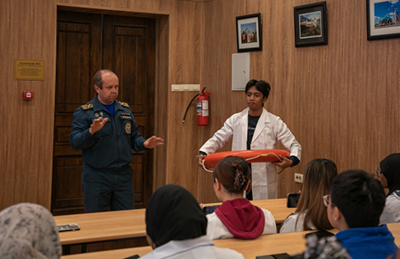 PREVENTIVE MEETING WITH NEW STUDENTS OF THE IMI KSMU