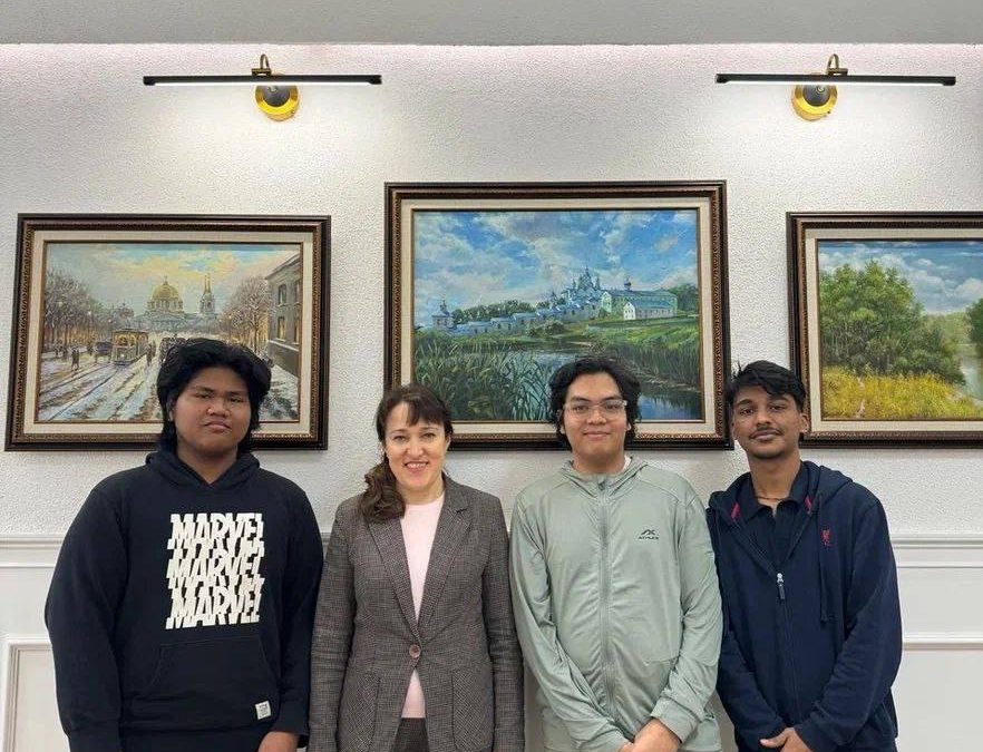 INTERNATIONAL STUDENTS — WINNERS OF THE INTERNATIONAL RECITATION COMPETITION