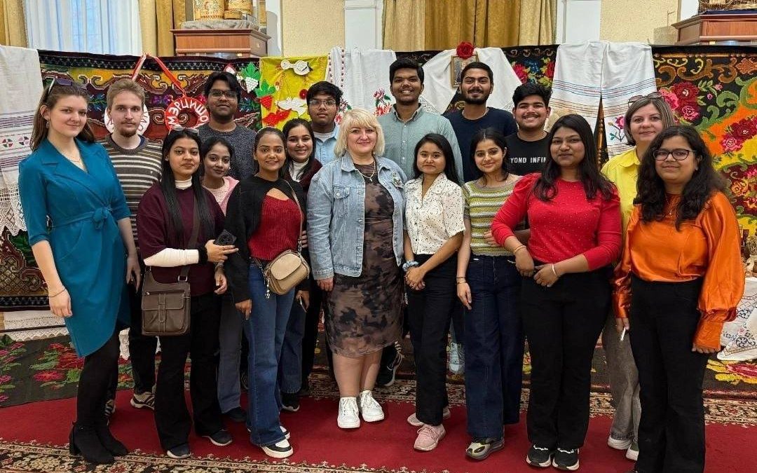 KSMU Students at the Martisor Celebration in Kursk