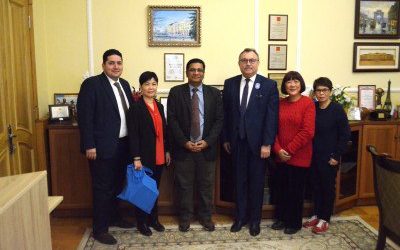 KSMU Hosts Delegation from City University, Malaysia