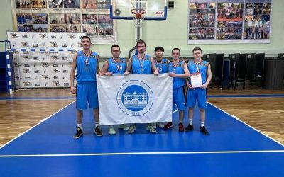 BASKETBALL PLAYERS OF KSMU — PRIZEWINNERS OF THE SPARTAKIAD OF KURSK REGION