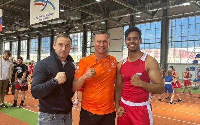 KSMU Student Participates in Boxing Masterclass